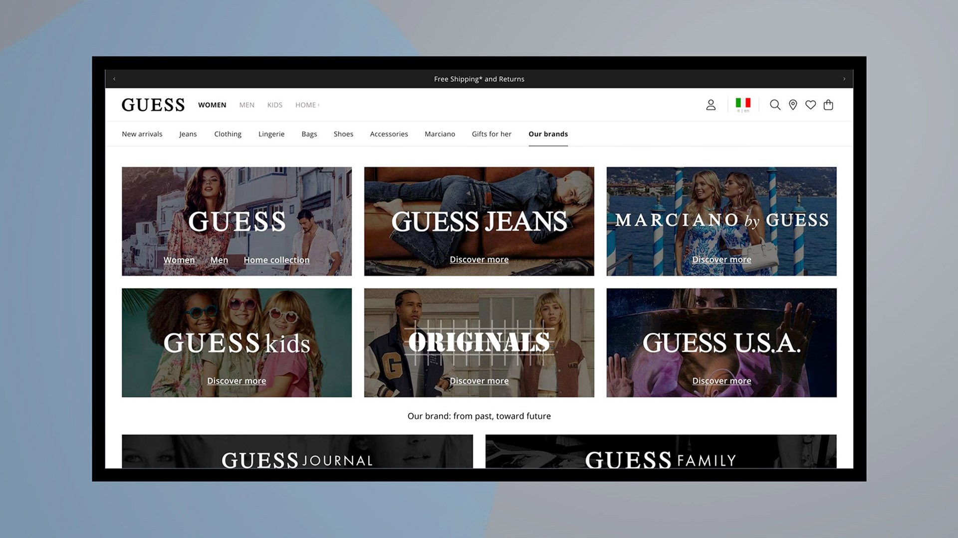 Menu Redesign
